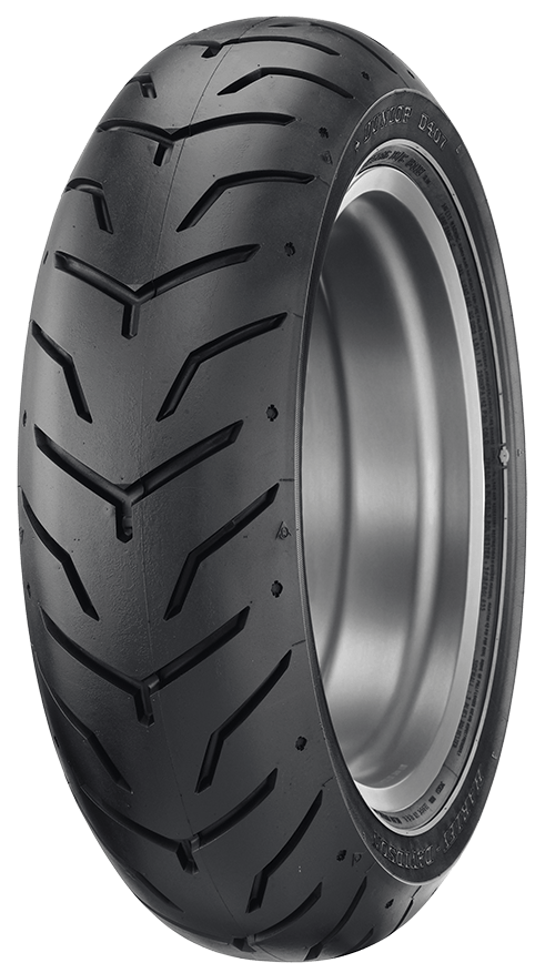 D407 TOURING TIRE WHICH IS ORIGINAL EQUIPMENT ON MANY HARLEY-DAVIDSON MODELS